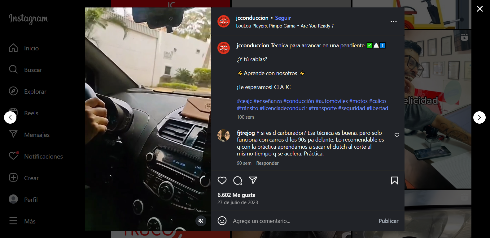 Proyecto JC Conducción